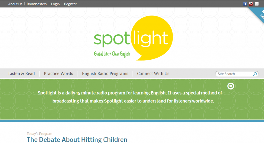 Học tiếng Anh với Spotlight